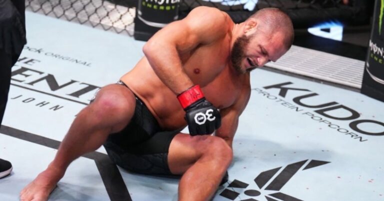 Rafael Fiziev suffers devastating knee injury in second round against Mateusz Gamrot – UFC Vegas 79 Highlights