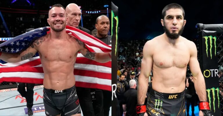Colby Covington blasts Islam Makhachev in latest attempt to build future UFC fight: ‘That little mongoloid’