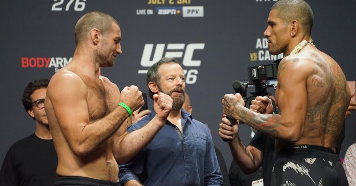 Alex Pereira Shuts Down Talk Of UFC Rematch With Sean Strickland In Middleweight Comeback: 'He's My Friend'