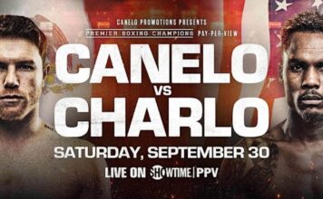 Canelo Alvarez Jermell Charlo betting odds start time ppv price channel information full fight card