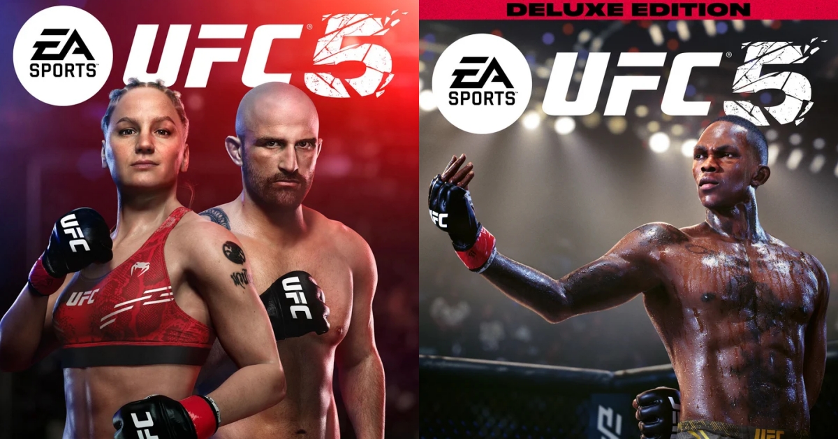 Fans mock EA Sports UFC 5 cover athletes and new character models Adesanya Volkanovski Shevchenko