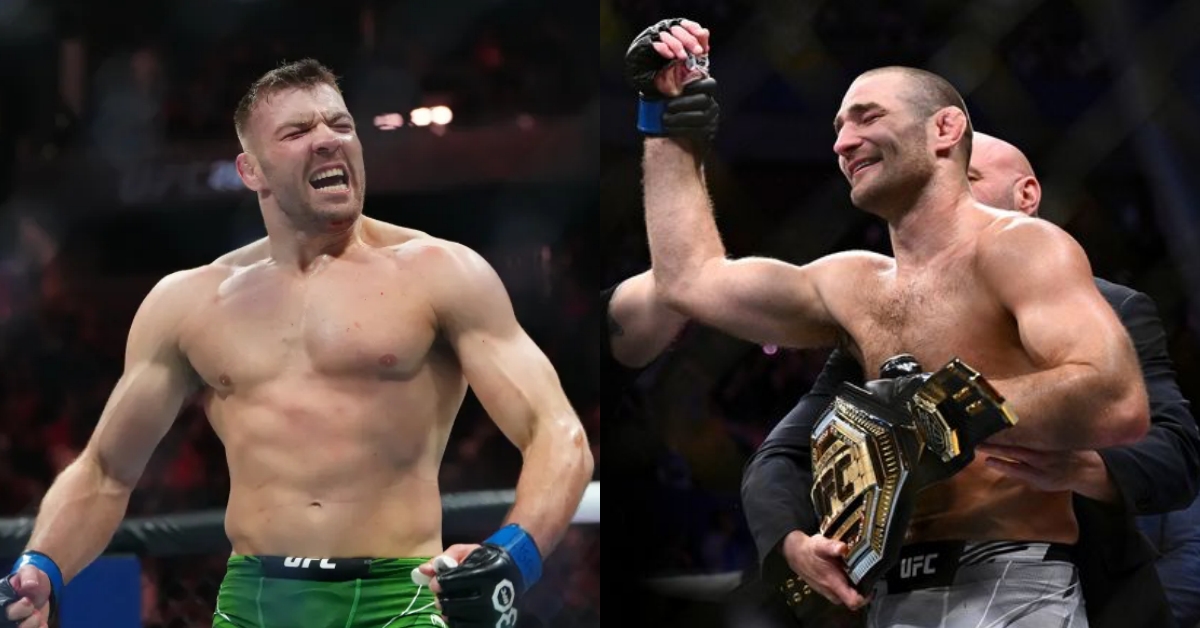 Dricus du Plessis issues warning to Sean Strickland after UFC 293 title win upset: 'The belt is coming home' 1 Dricus du Plessis warns Sean Strickland after UFC 293 win the belt is coming home South Africa