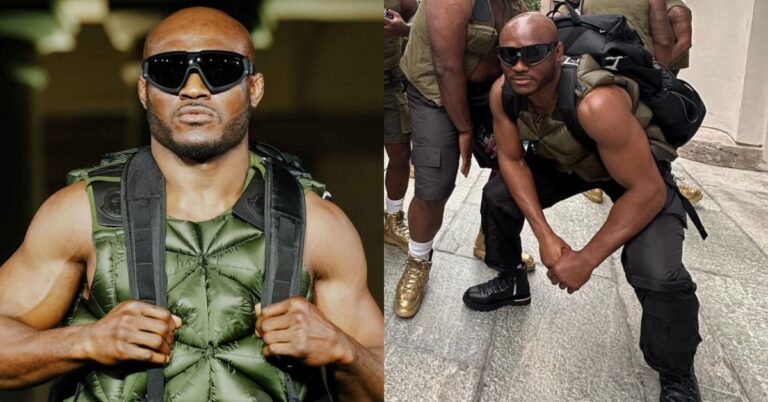 Photos – Ex-UFC champion Kamaru Usman becomes latest MMA star to model during recent trip to Milan