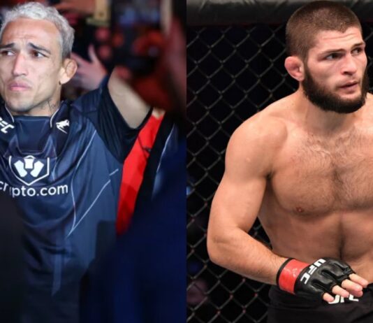 Charles Oliveira urged to call for title fight with Khabib Nurmagomedov with a win at UFC 294