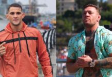Dustin Poirier spotted training in Dublin fans call for Conor McGregor fight