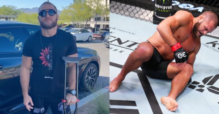 Rafael Fiziev confirms knee injury suffered at UFC Vegas 79: ‘My ACL said salam alaykum and ran off’
