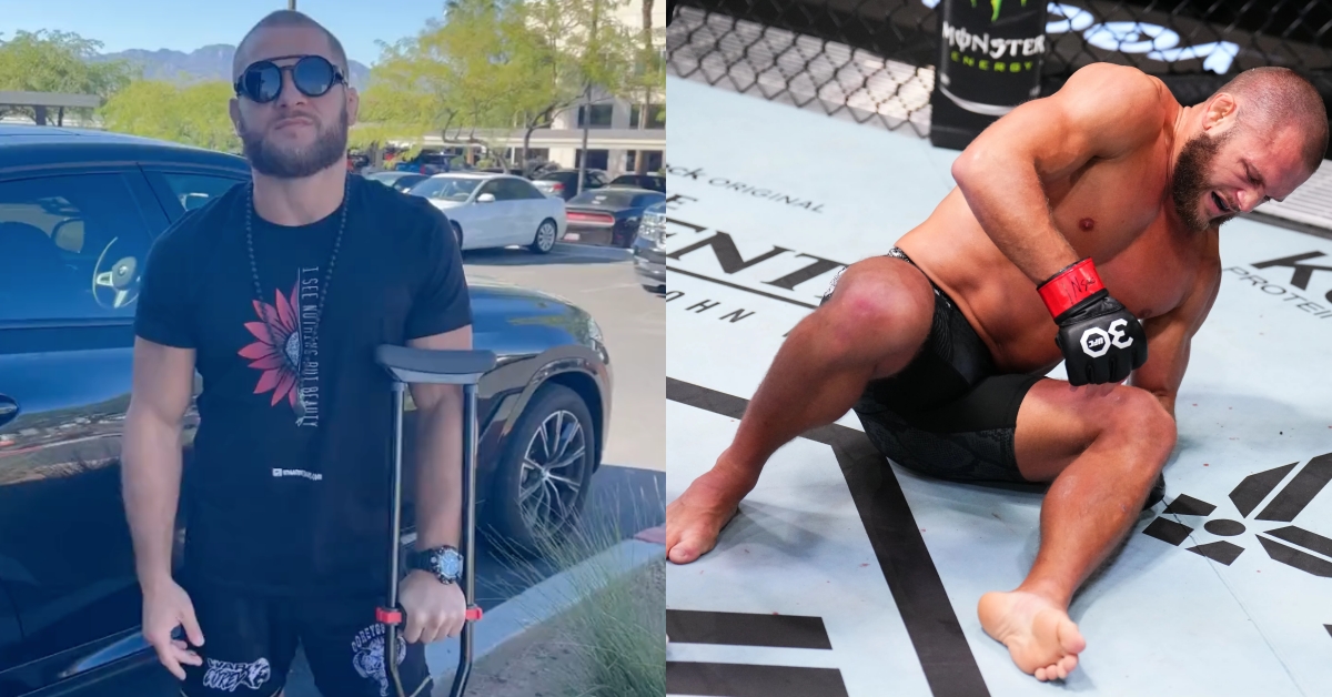 Rafael Fiziev confirms knee injury my acl said salam alaykum UFC Vegas 79