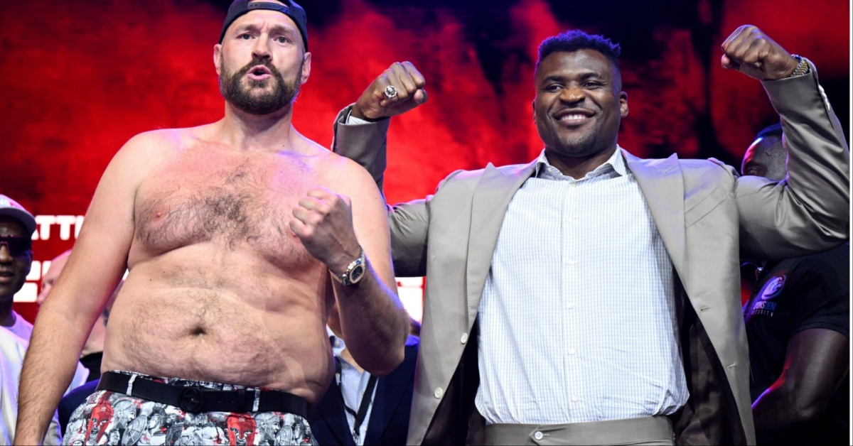 Tyson Fury not taking Francis Ngannou seriously ahead of boxing match mocking him