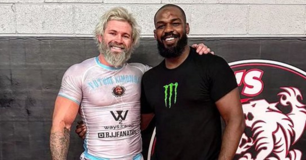 Heavyweight champ Jon Jones trains with BJJ legend Gordon Ryan ahead of UFC 295 title fight 1 Jon Jones