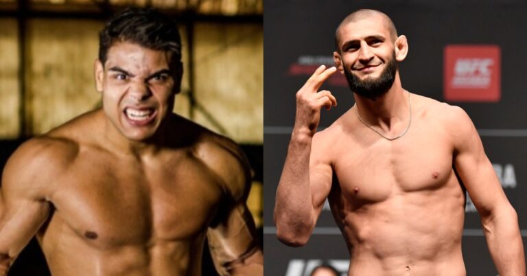 Paulo Costa threatens to report Khamzat Chimaev for harassing his girlfriend ahead of UFC 294 clash