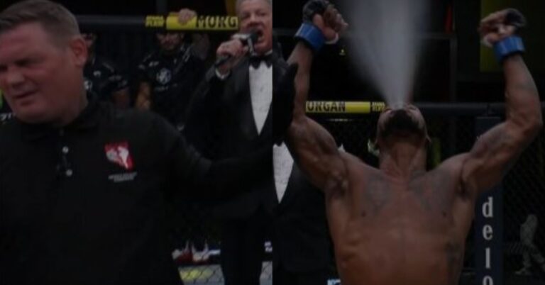 Bobby Green doesn’t care about Keith Peterson’s reaction to water-Spitting celebration at UFC Vegas 80