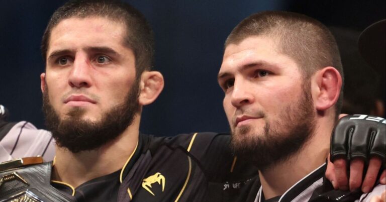 Khabib Nurmagomedov addresses UFC 294 title fight fallout: ‘If King Kong can make 155, bring this guy here’