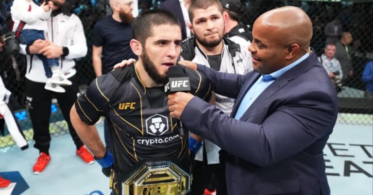 Daniel Cormier set to commentate teammate Islam Makhachev’s title fight at UFC 294 in Abu Dhabi