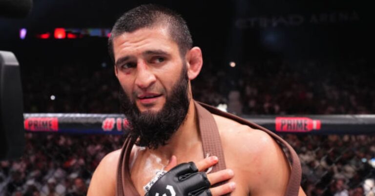 Khamzat Chimaev reveals he fractured right hand against Kamaru Usman at UFC 294, unable to wrestle in fight