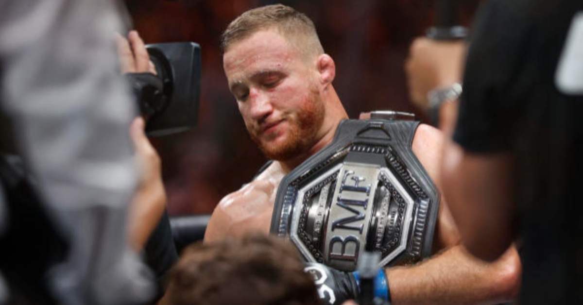 Justin Gaethje opens as betting favorite to beat Max Holloway in BMF title fight at UFC 300