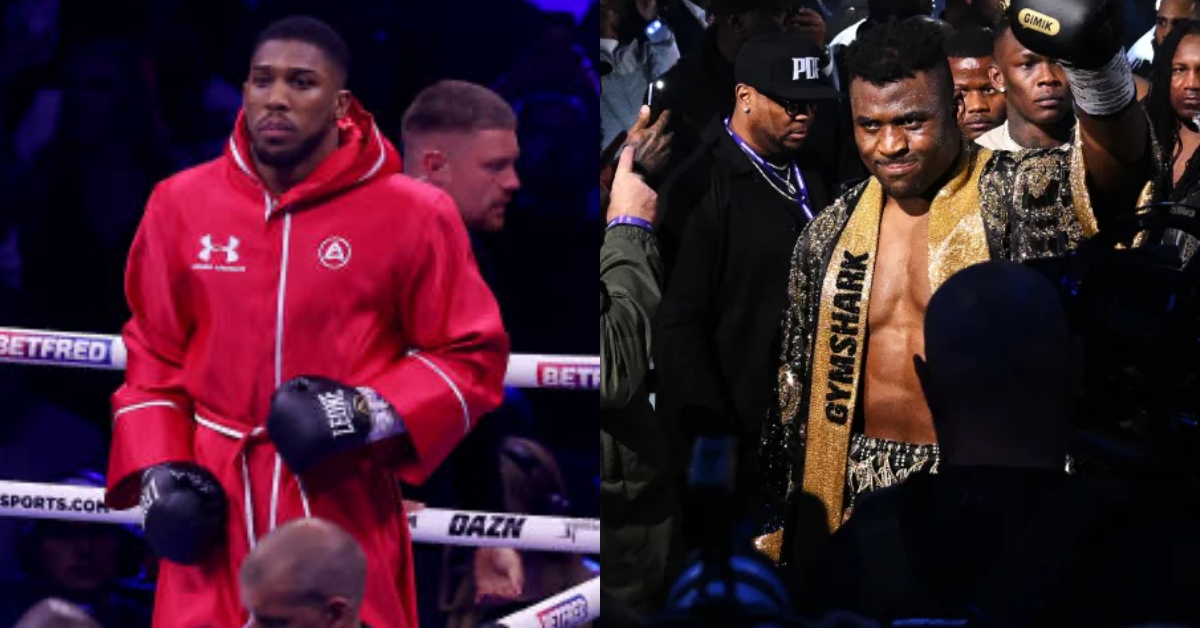 Anthony Joshua backed to beat Francis Ngannou in future fight he knocks him out in three rounds