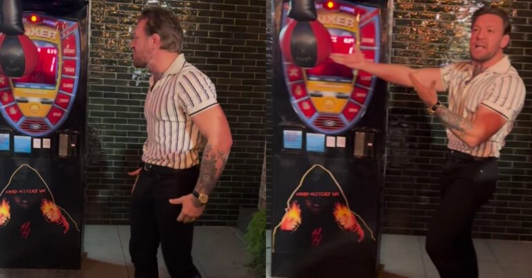 Video – UFC star Conor McGregor gets embarrassingly low score, breaks punch machine: ‘Number one, baby’