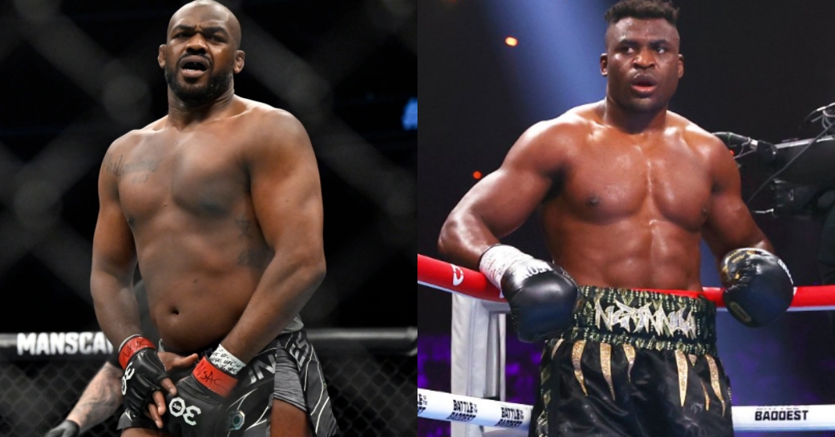 Jon Jones praises Francis Ngannou on boxing fight with Tyson Fury I thought he did great