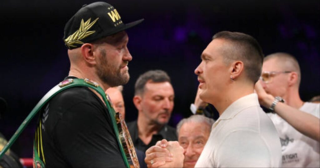 Tyson Fury now set to fight Oleksandr Usyk in February after suffering cuts in Francis Ngannou bout