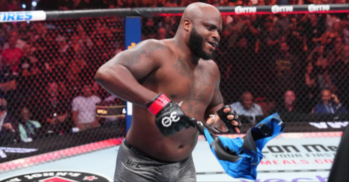 UFC star Derrick Lewis hints at WWE move, reveals finishing move plan: ‘I like taking off my shorts’