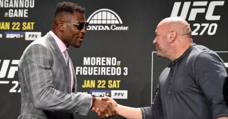 Dana White reacts to ‘Unbelievable’ Francis Ngannou, Tyson Fury fight: ‘The fact he went 10 rounds is crazy’