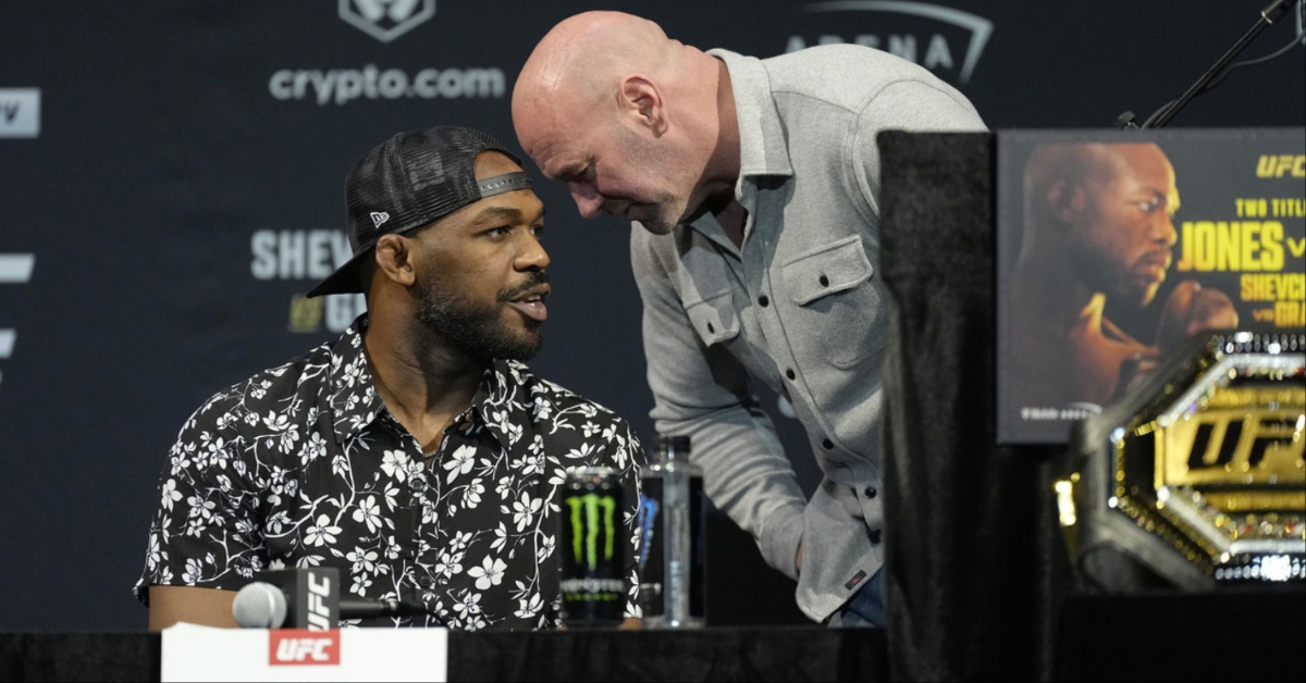 Dana White brands Jon Jones best fighter ever after Tyson Fury vs. Francis Ngannou fight UFC