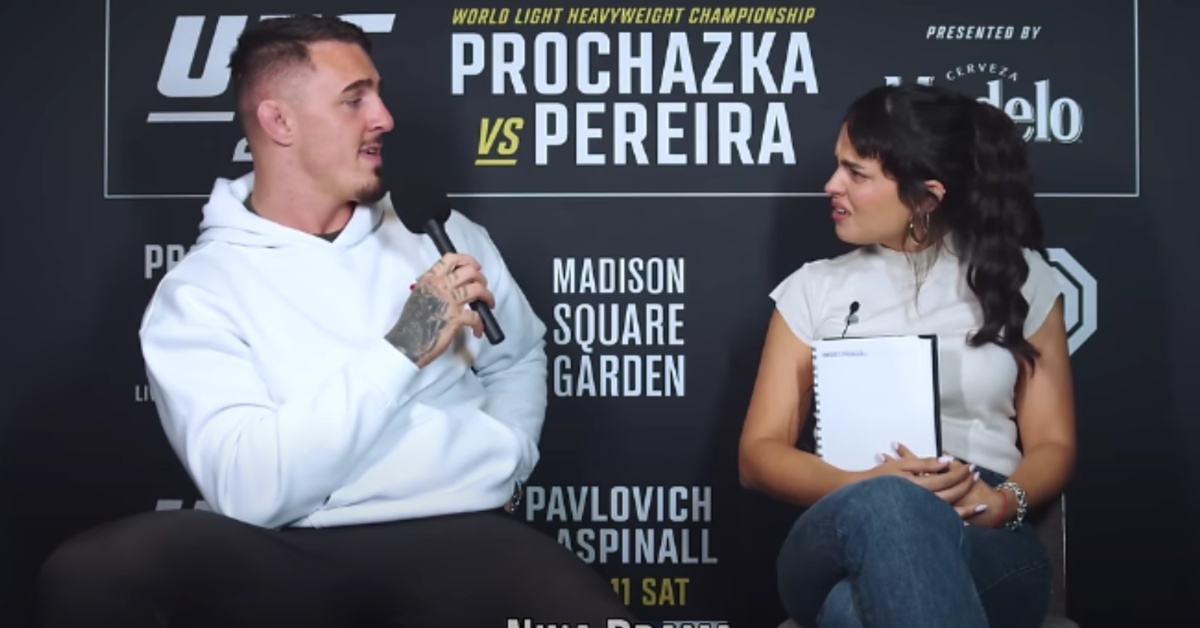 UFC star Tom Aspinall facing stern backlash, accused of harassing MMA journalist during interview 1 Tom Aspinall