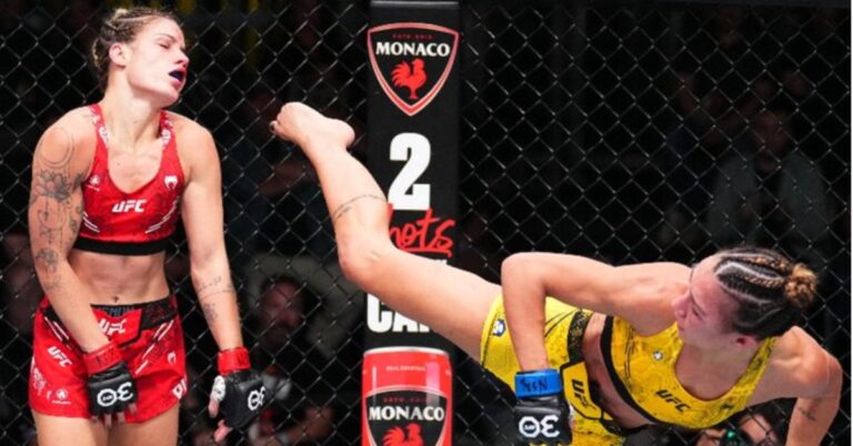 Amanda Ribas Scores Vicious Third-Round TKO Against Luana Pinheiro – UFC Vegas 82 Highlights