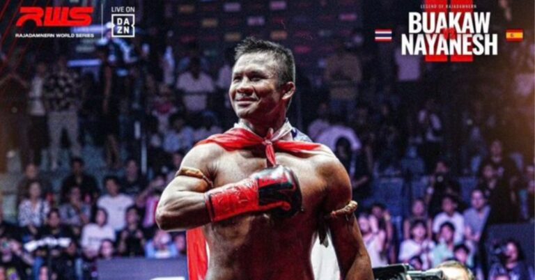 Muay Thai Legend Buakaw to Compete in Final Kickboxing Bout on December 2 in Thailand at RWS