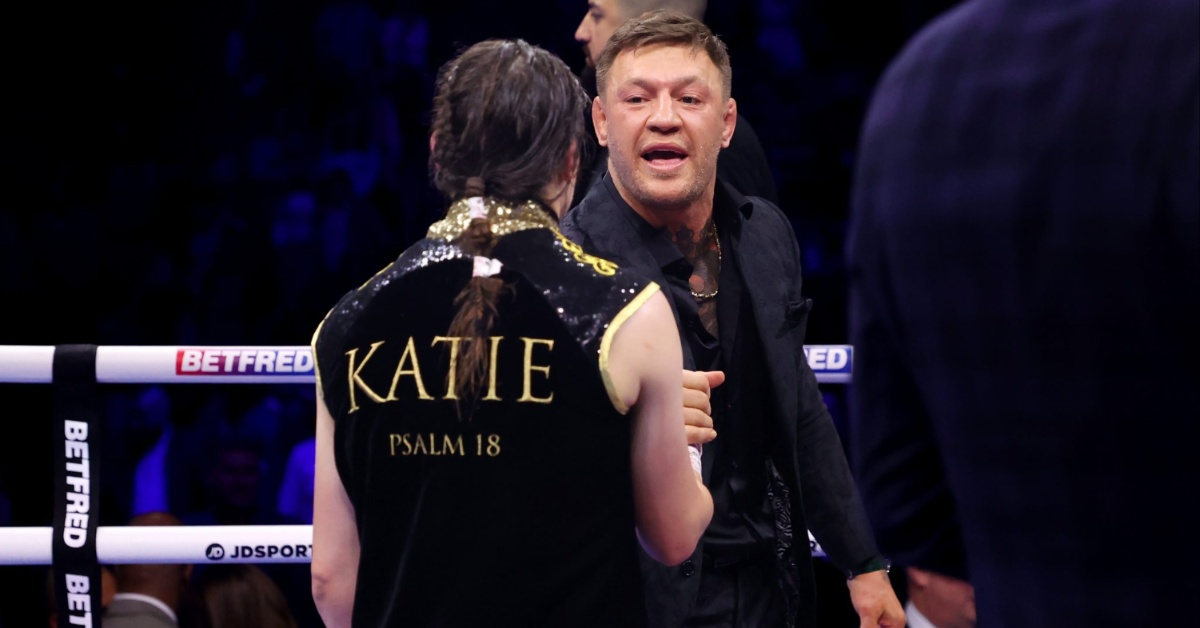 Conor McGregor predicts landslide win for Katie Taylor tonight amid inflammatory posts on Irish immigration policy