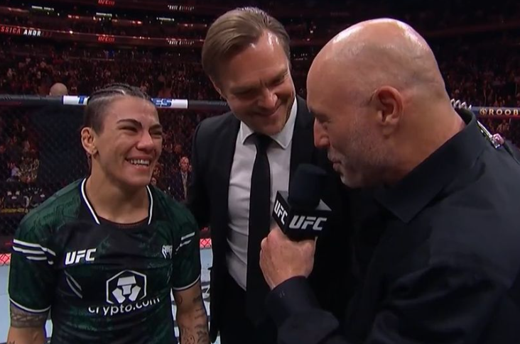 Joe Rogan Wishes for Jessica Andrade to pick Up 50k Bonus at UFC 295 to ‘Pay off some of those divorce bills’