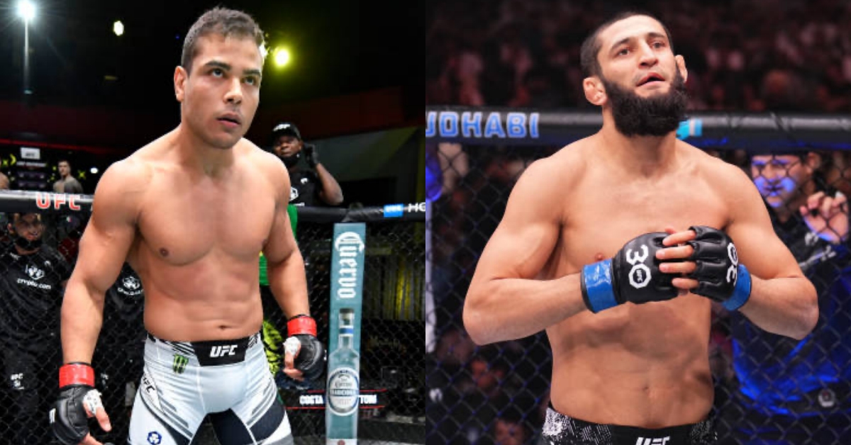 Paulo Costa calls for title eliminator with Khamzat Chimaev at UFC 287 give me the Chechen for dinner