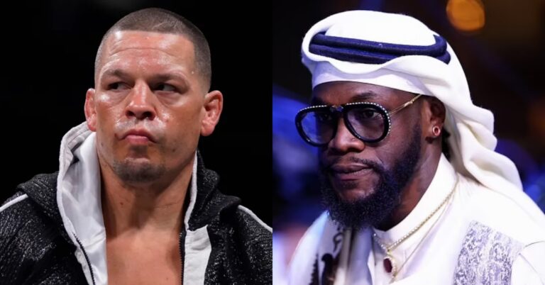 Nate Diaz makes bizarre offer to fight Deontay Wilder in MMA debut: Let’s get these contracts written up ASAP’