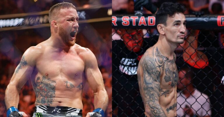 Justin Gaethje backed to fight Max Holloway in BMF title clash at uFC 298 in February: ‘Who wants to see it?’