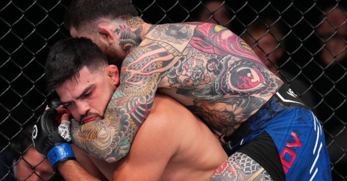 Sean Brady Submits Kelvin Gastelum in a dominant return to the win column - UFC Austin highlights 1 Sean Brady