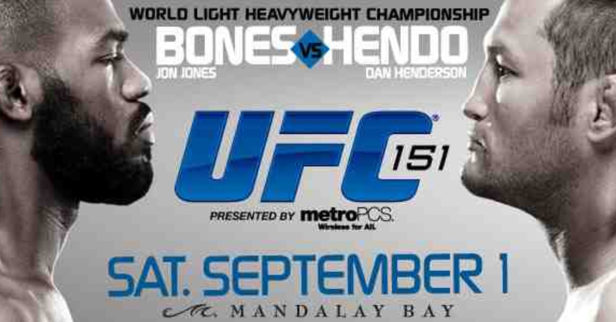 Dan Henderson Jon Jones UFC 151