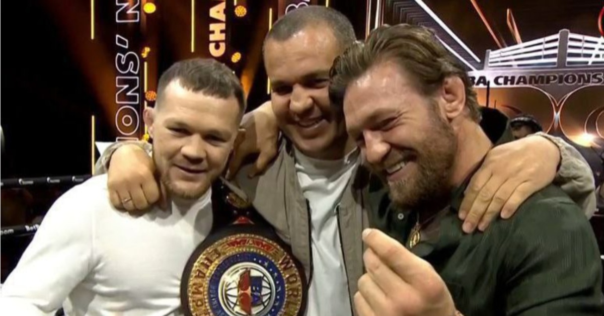 Video - Former UFC Champions Conor McGregor and Petr Yan Have intense face-Off in Dubai 1 Conor McGregor