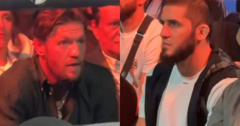 Conor McGregor Sends a word of warning to UFC Champ Islam Makhachev at boxing event in Dubai