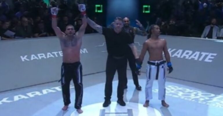 Anthony Pettis Scores Third career Victory over Ben Henderson – Karate Combat 43 (Highlights)