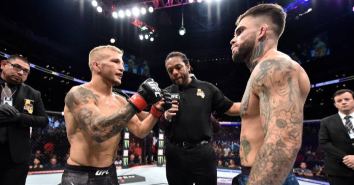 Cody Garbrandt unsure on rivalry with T.J. Dillashaw UFC 296 there's always going to be an asterisk