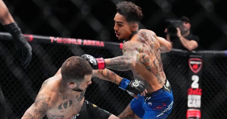 Andre Fili Scores First-Round TKO Against Lucas Almeida With a Cracking Right Hand – UFC 296 Highlights