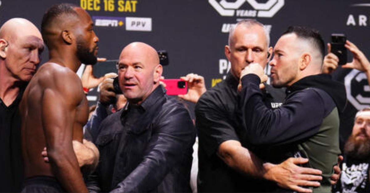 Colby Covington Claims he was 'In Character' After Making repulsive joke about Leon Edwards' late father 1 Colby Covington Leon Edwards