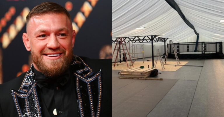 Conor McGregor teases return at UFC 300 following event announcement, Offers look at his Fight Camp Setup