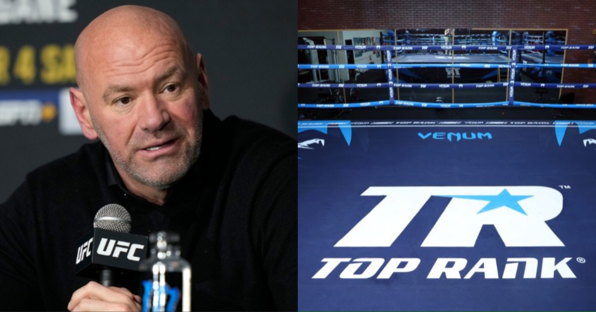 UFC CEO Dana White Denies Report that Endeavor is purchasing Top Rank Boxing: 'Absolutely positively not true' 1 Dana White Top Rank Boxing