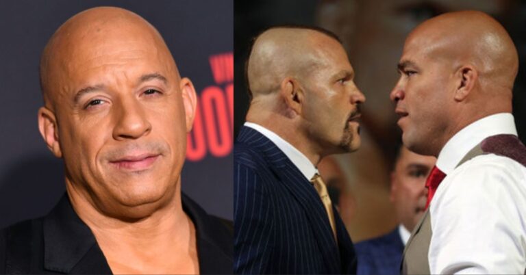 Fast & Furious Film Star Vin Diesel helped UFC legend Chuck Liddell squash his rivalry with Tito Ortiz