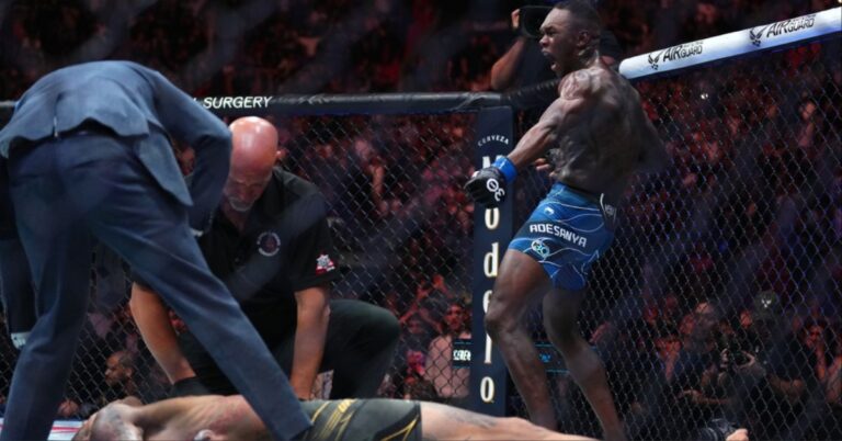 LowKick MMA Awards Knockout of the Year 2023 Israel Adesanya