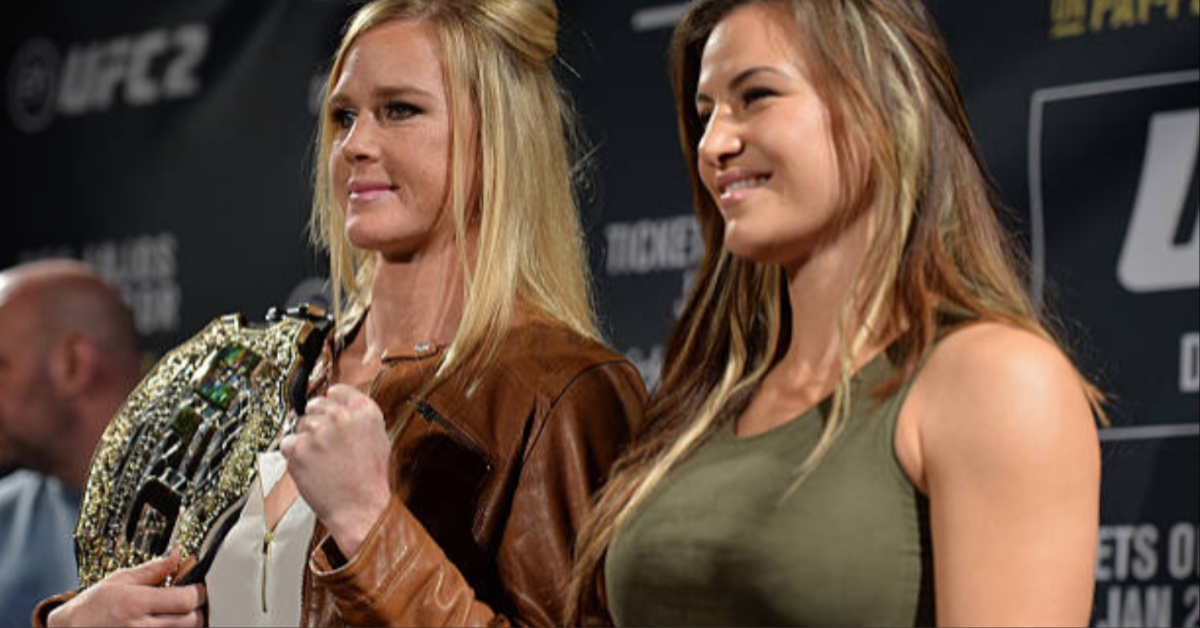 Miesha Tate accused of turning down rematch fight with Holly Holm at UFC 300: 'We're looking for someone tougher' 1 Miesha Tate accused of turning down rematch with Holly Holm at UFC 300 we're looking for someone tougher