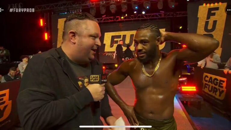 Aljamain Sterling Fury FC Grappling Match
