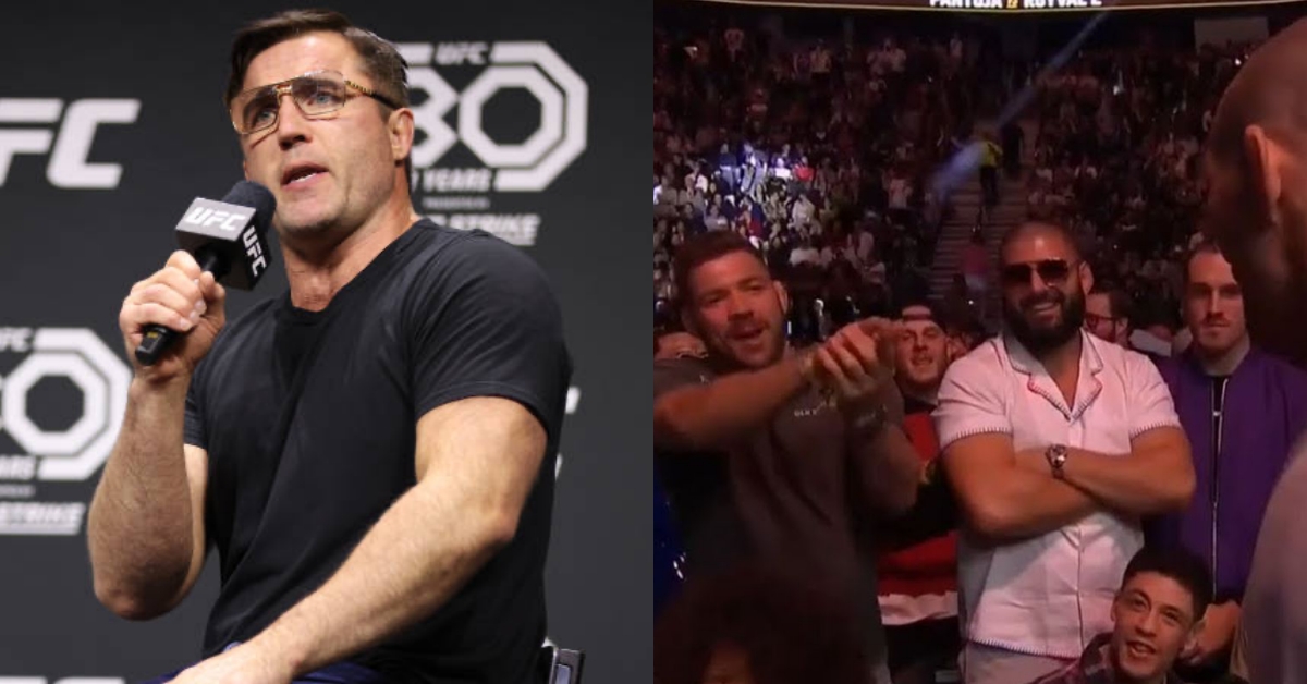 Chael Sonnen scoffs at Strickland - du Plessis 'Illegally fighting' in crowd at UFC 296: 'I don't like that stuff' 1 Chael Sonnen scoffs at Strickland - du Plessis brawl at UFC 296 I don't like that it's not fight promotion