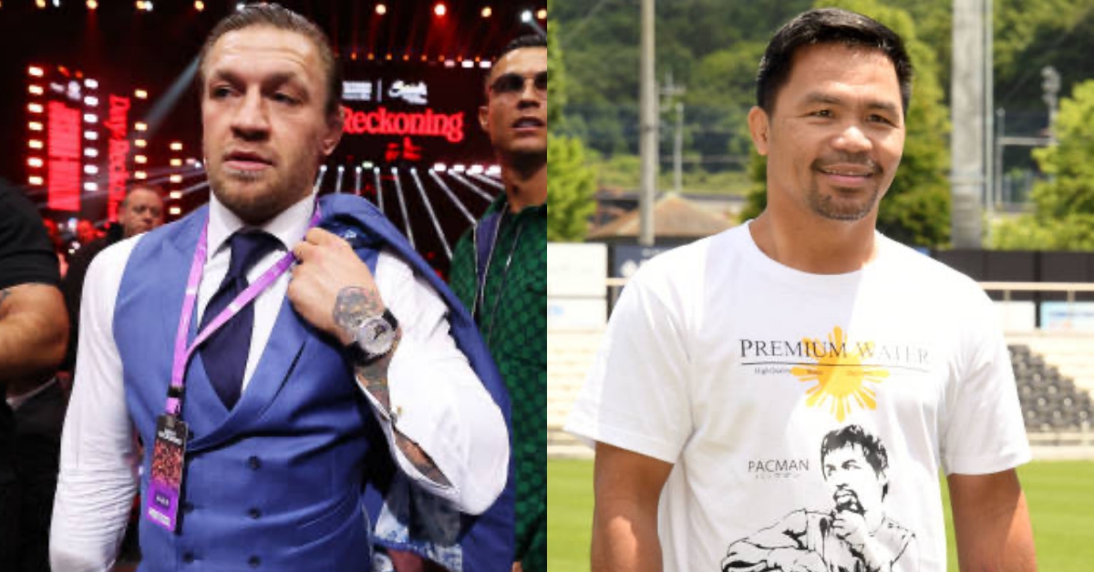 Conor McGregor calls for Manny Pacquiao fight he owes me eight million via court of law UFC